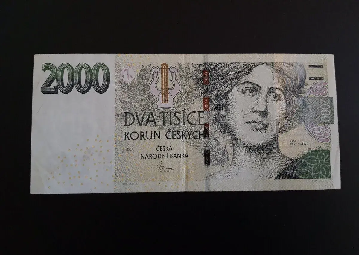 Bankovka 2000Kč, série "E"