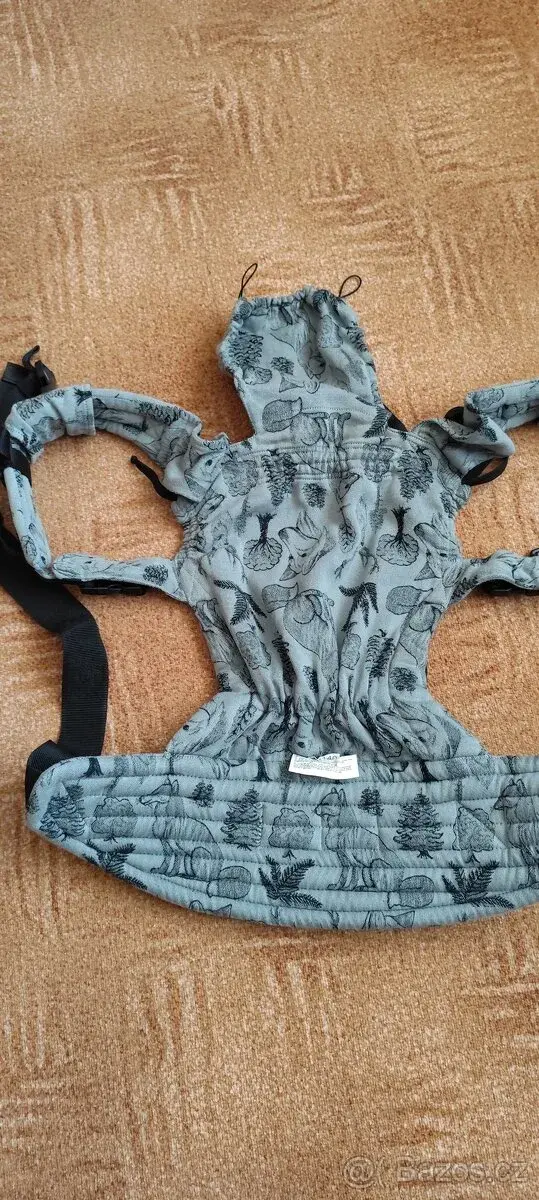 ergonomické bavlněné nosítko na miminko