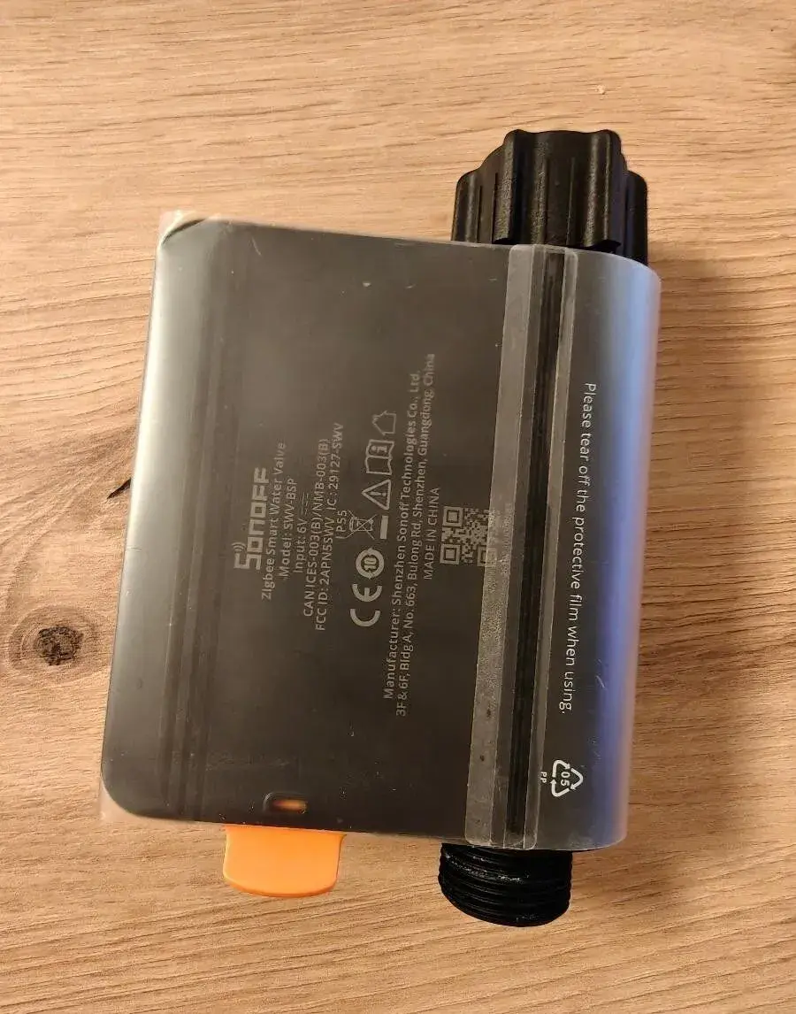 SONOFF Zigbee Smart Water Valve – chytrý zavlažovací ventil