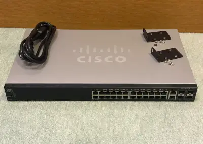 Cisco switch SG500-28 – stackable managed L3 switch