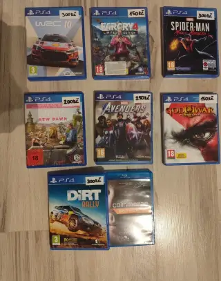 Hry na PS4