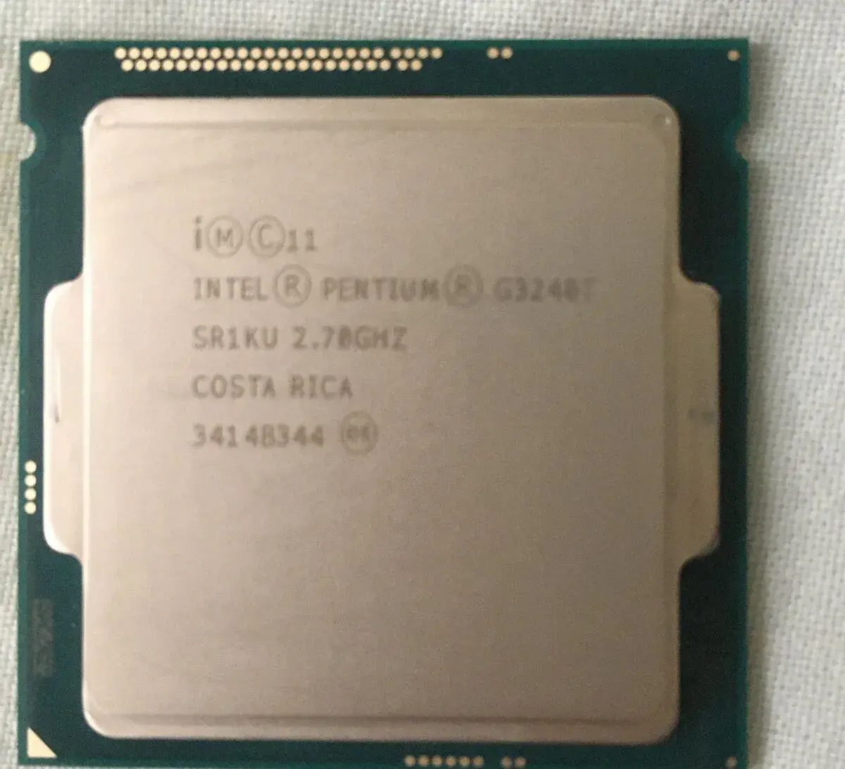 Intel Pentium G3240T, soc 1150