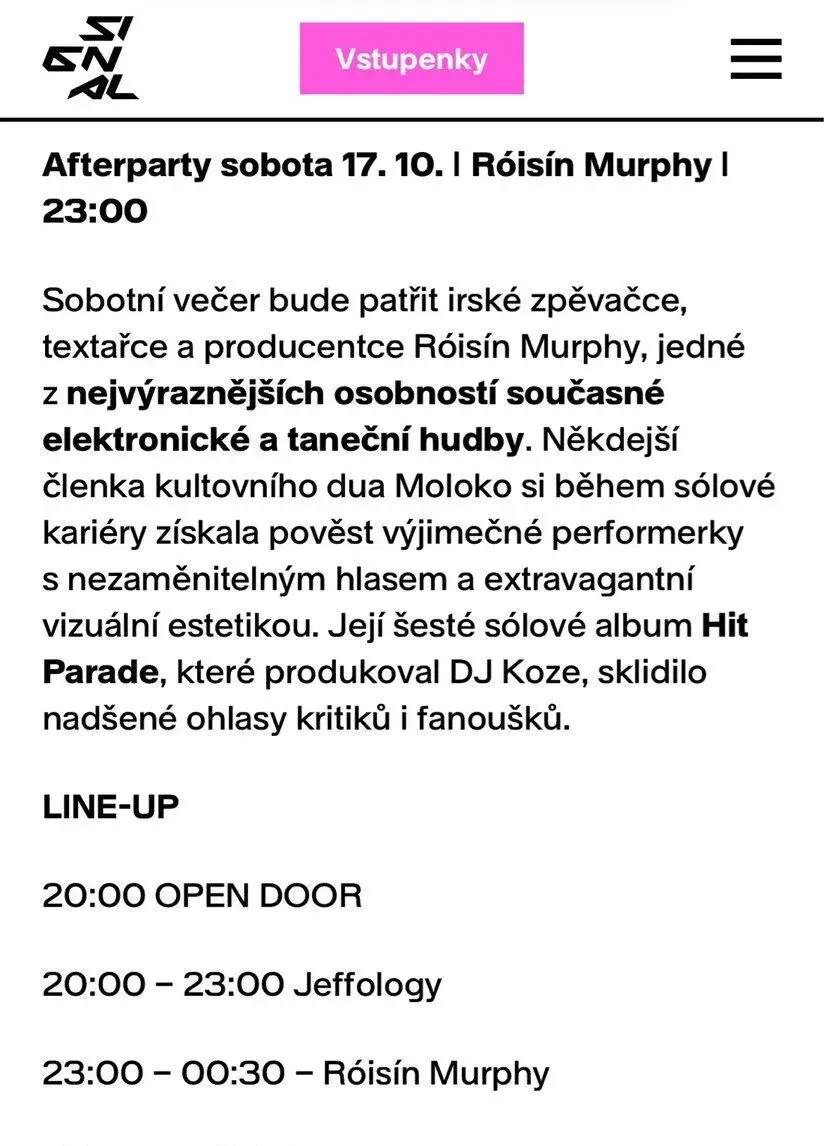 Signal after party SASAZU