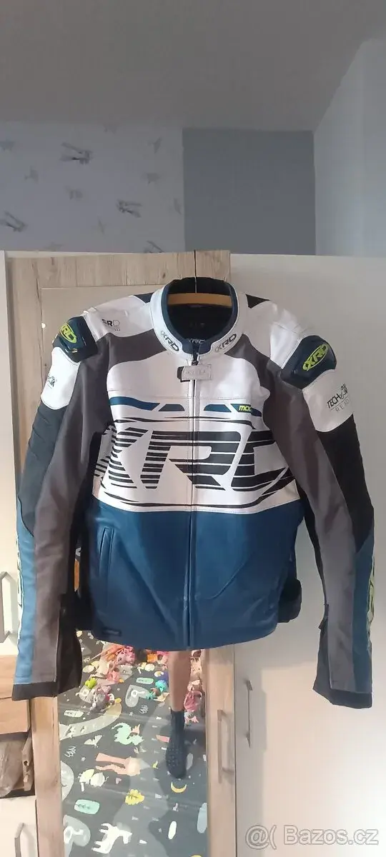 Kožená bunda XRC, NOVÁ Vel 54