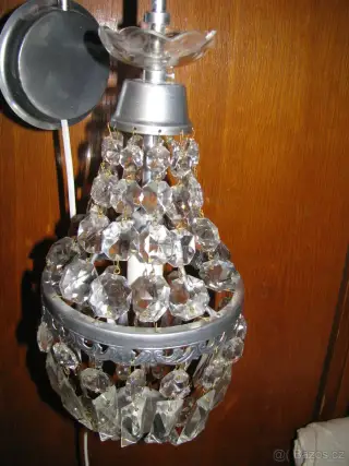lustr - lampa křištálový s ověsy