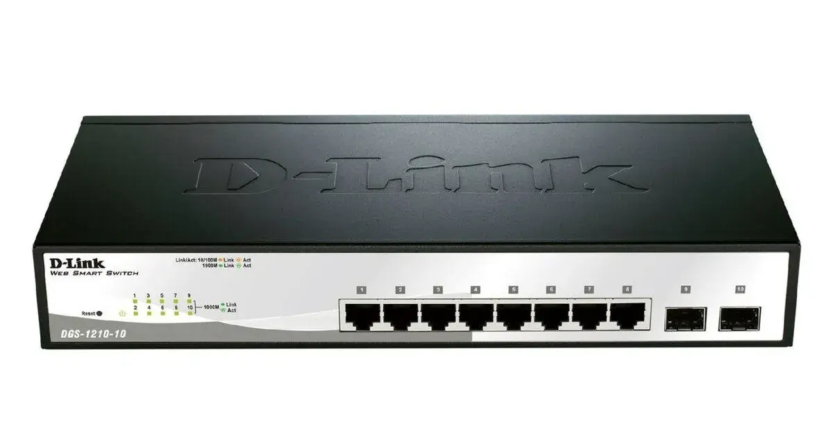 D-Link DGS-1210-10 za 20% původní ceny