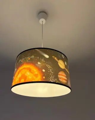 Dětský lustr Vesmír/Sluneční soustava