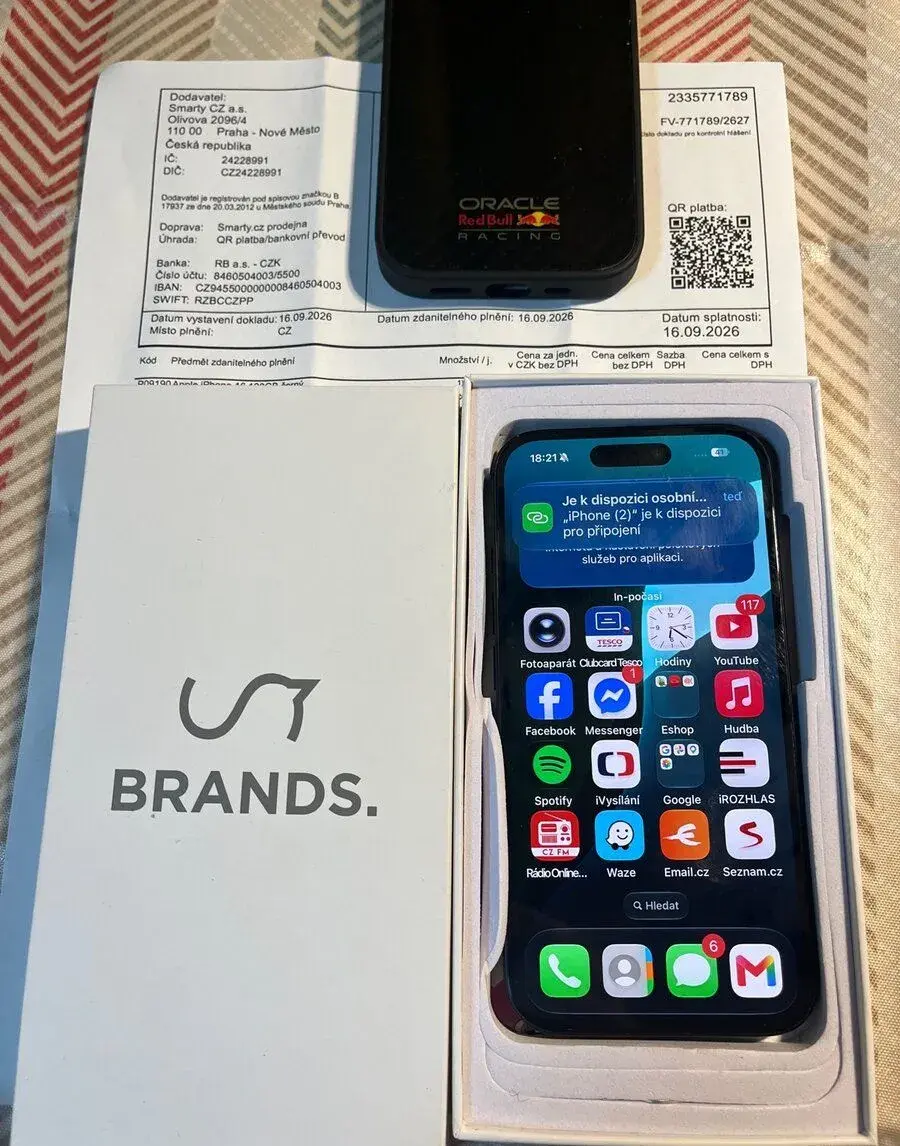 Iphon 16 128Gb, stav, záruka ČR