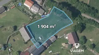 Zahrada 1 904 m², Podíl 17 % o výměře 317 m²