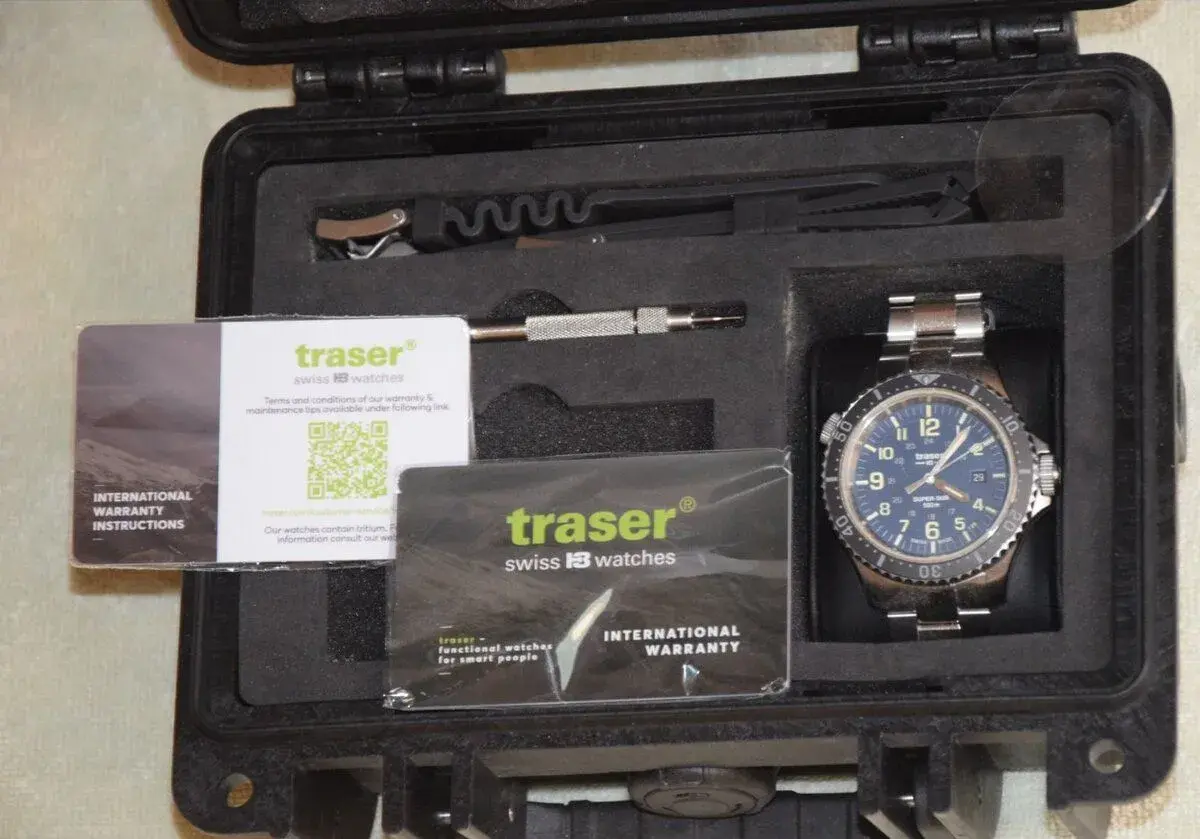 Traser P67 SuperSub Set ocela a pryž, nové, trigalight, 500m