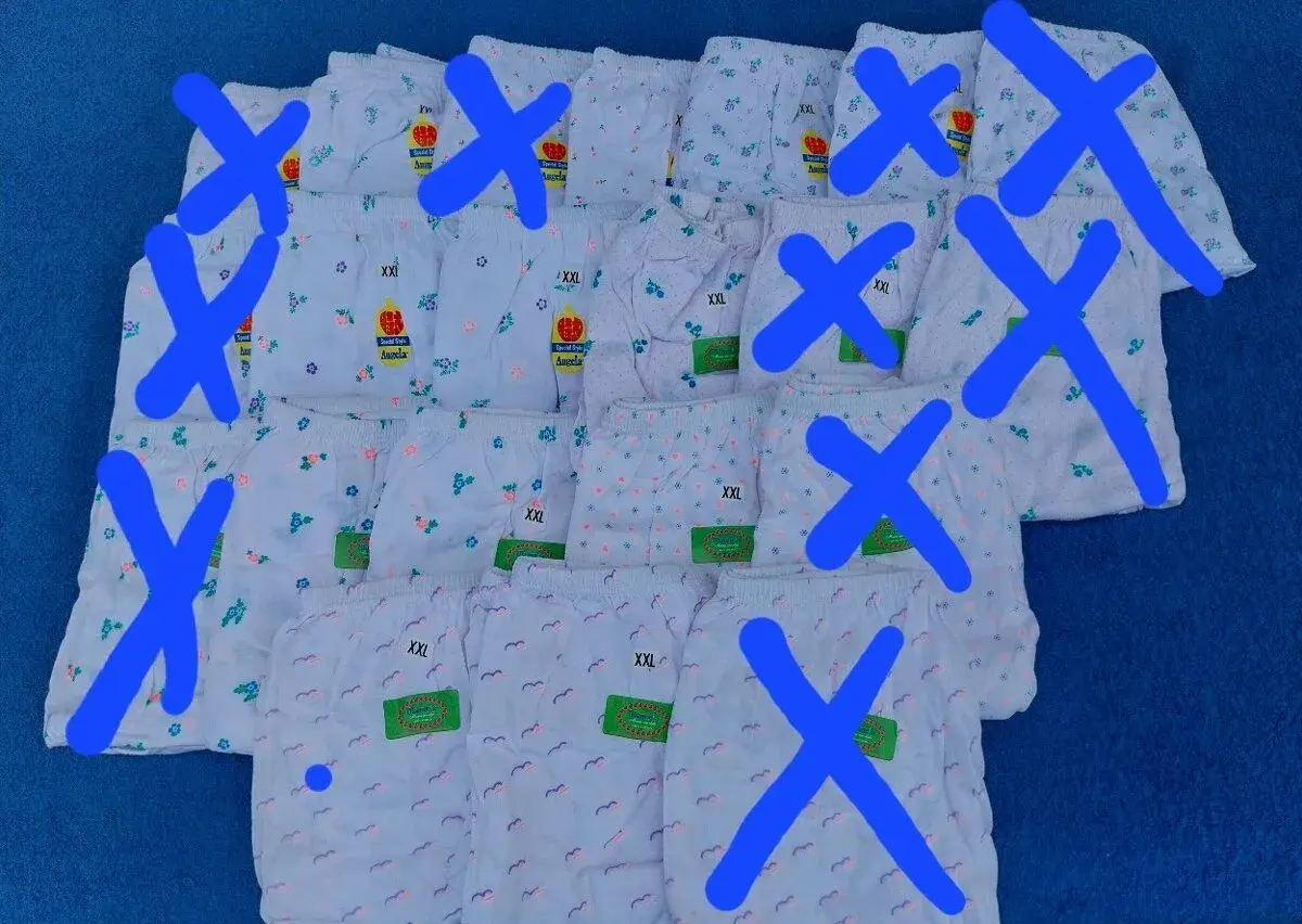 Nové dámské kalhotky XXL
