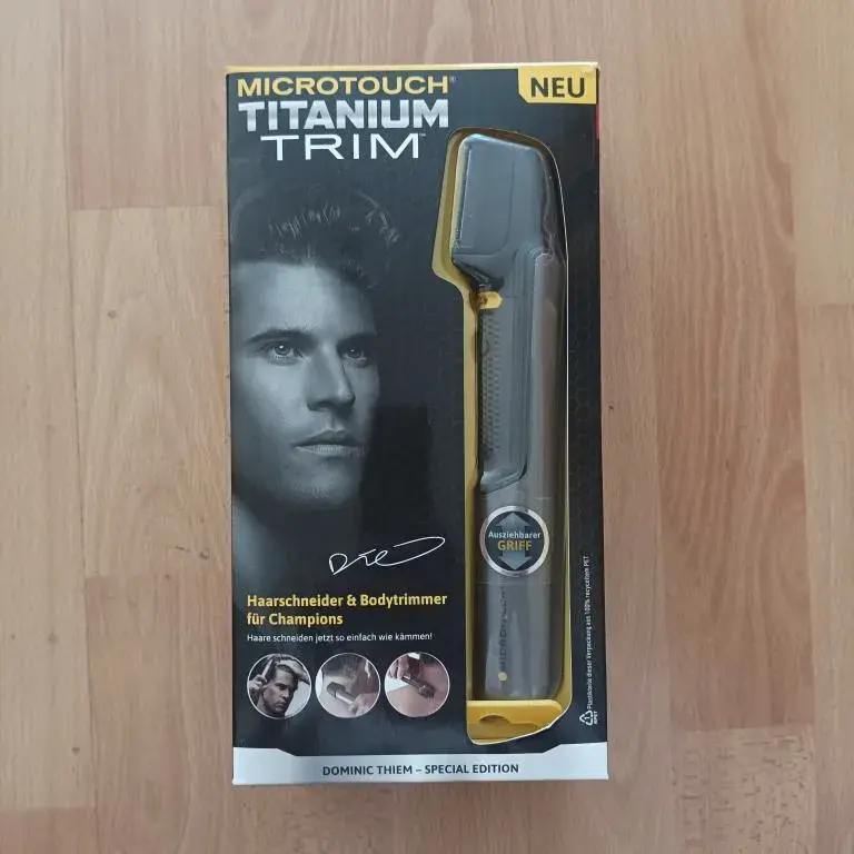 Multifunkční zastřihovač MicroTouch Titanium Trim