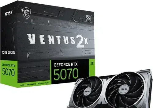 MSI GeForce RTX 5070 12G VENTUS 2X OC