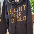 Mikina na zip s kapucí Heart of Gold vel. L