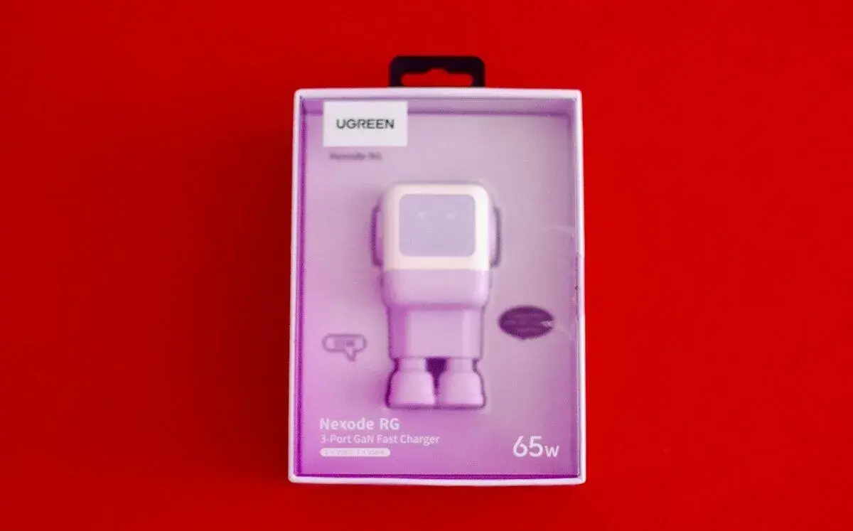 Ugreen Nexode RG 65W GaN Fast charge nabíječka růžová