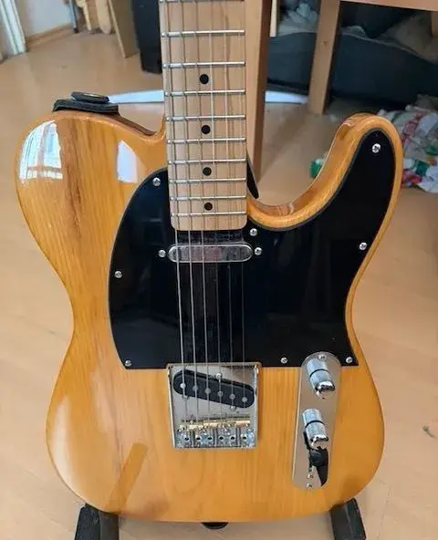 Harley Benton TE-52 NA, jasan, pečený javor, komplet upgrady
