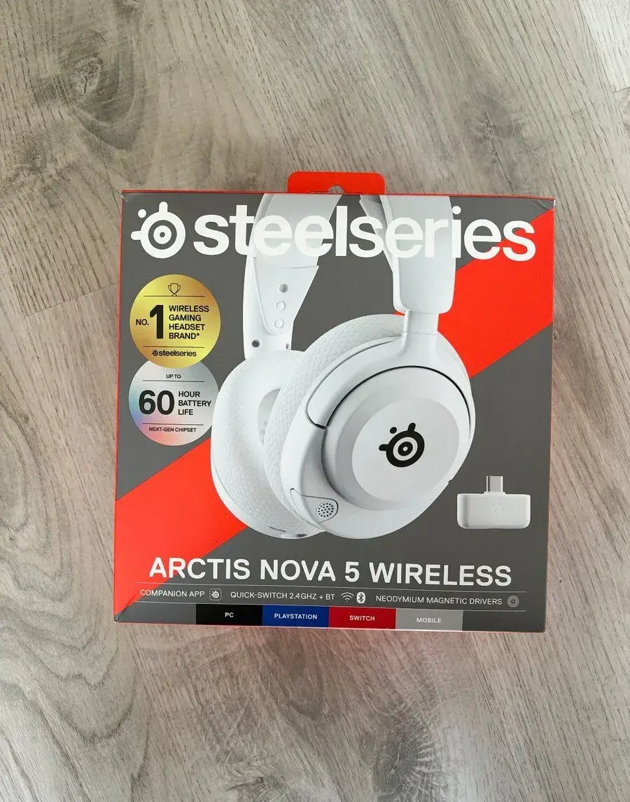 Bezdrátová herní sluchátka SteelSeries Arctis Nova 5 ZÁRUKA