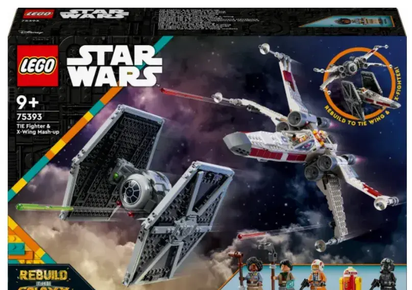 NOVÉ Lego 75393 Stíhačka TIE a X-wing - kombinovaný set