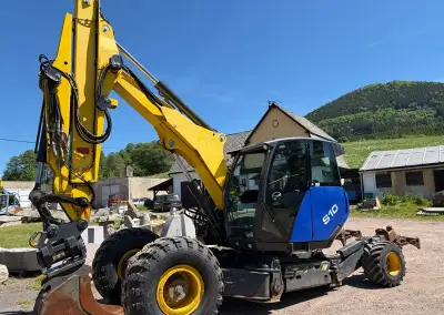 Kráčivé rypadlo Kaiser S10-2 Telefuss