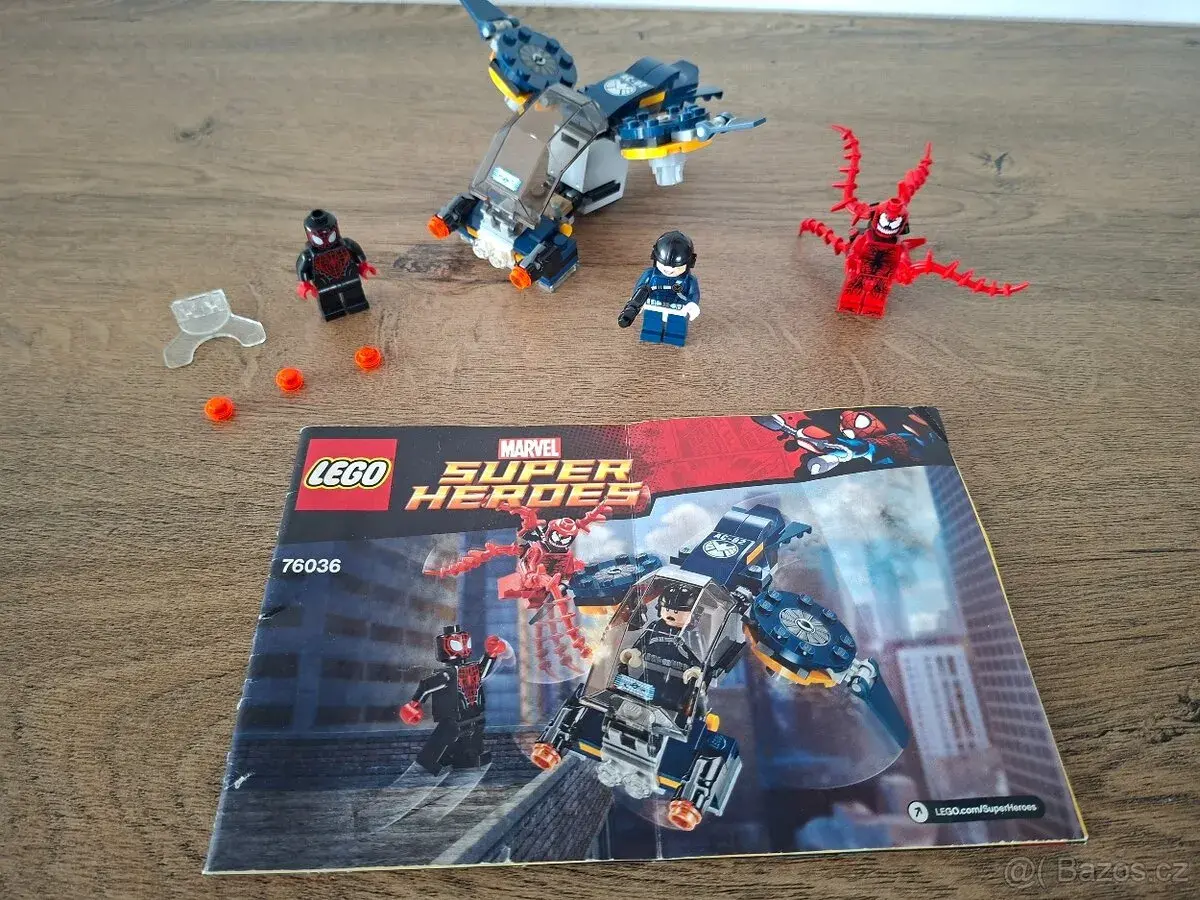 LEGO 76036 Carnageov vzdušný útok na SHIELD