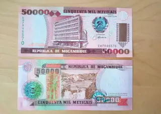 Mozambik - 50 000 meticais