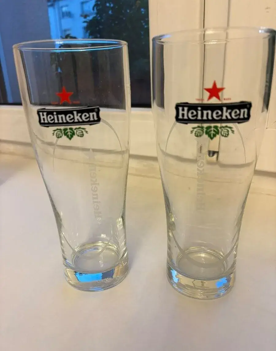 pivní sklenice Heineken ( 2 kus )