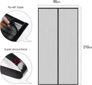 MYCARBON Magnet na dveře proti hmyzu 90x210 cm