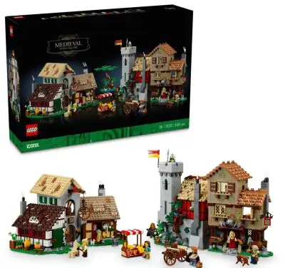 LEGO Icons 10332 Středověké náměstí pro castle