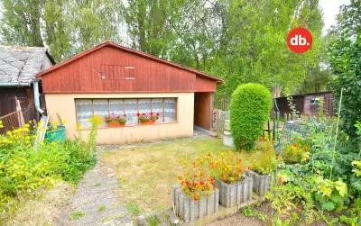 Prodej zahrady s chatou 210 m² + zděná garáž, Toužim