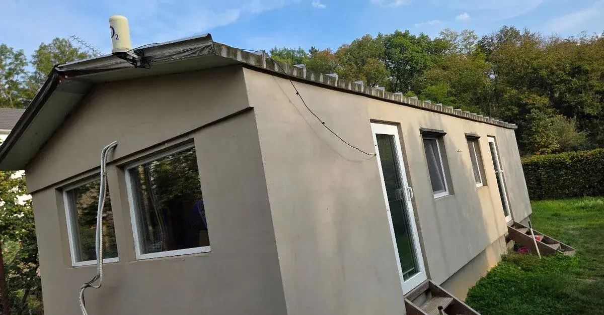 Zateplený rekonstruovaný mobilheim 37 m², trojskla, klimatiz