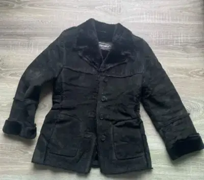 Dámský kožený kabát zn. Kenvelo podzim/zima