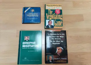 Negotiating Set - Karass - books and CDs set, sleva 90%