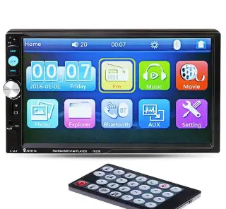 2DIN autorádio USB / SD / AUX / BLUETOOTH, dotyk