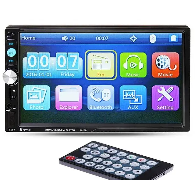 2DIN autorádio USB / SD / AUX / BLUETOOTH, dotyk