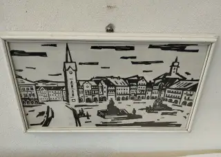 Zarámovaný obraz od Pavel Šimon, Pardubice