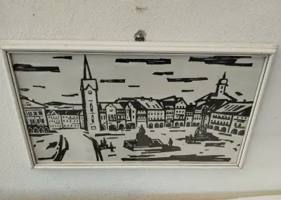 Zarámovaný obraz od Pavel Šimon, Pardubice