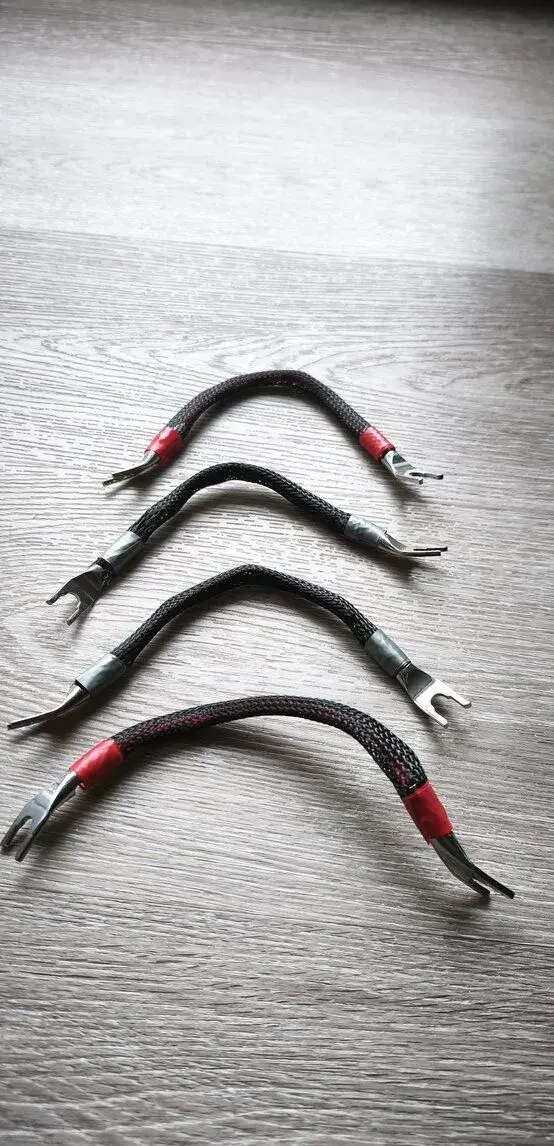 WIRE JUMPERS - DIY - čisté stříbro, rhodiové koncovky
