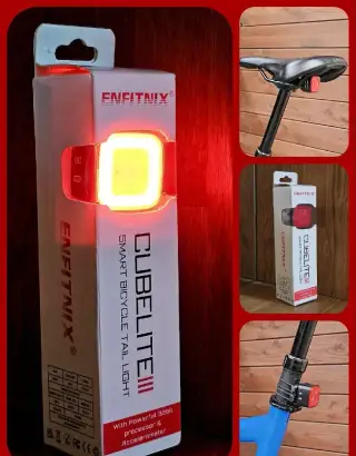 NOVÉ smart zadní LED světlo na kolo CUBELITE III