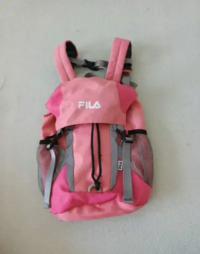 FILA batoh růžový spousty kspes