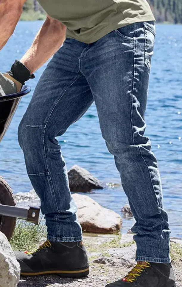 Engelbert STRAUSS- STYLOVÉ JEANS-RIFLE-PRÁCE-OUTDOOR 52