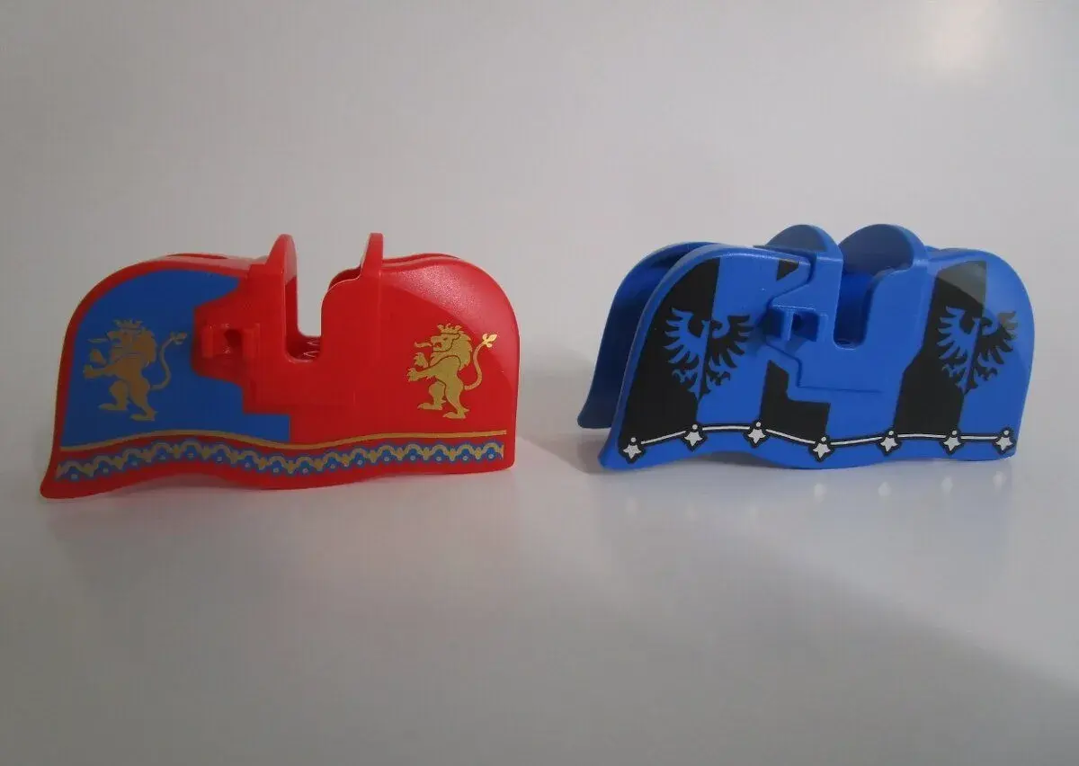 Lego figurky kůň / koně, přehoz / čabraka