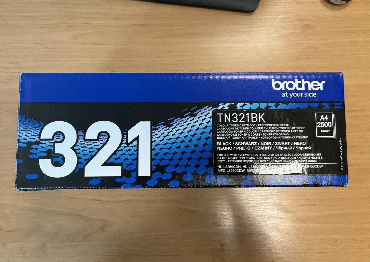Nový Toner Brother TN321BK - originální (Černý)
