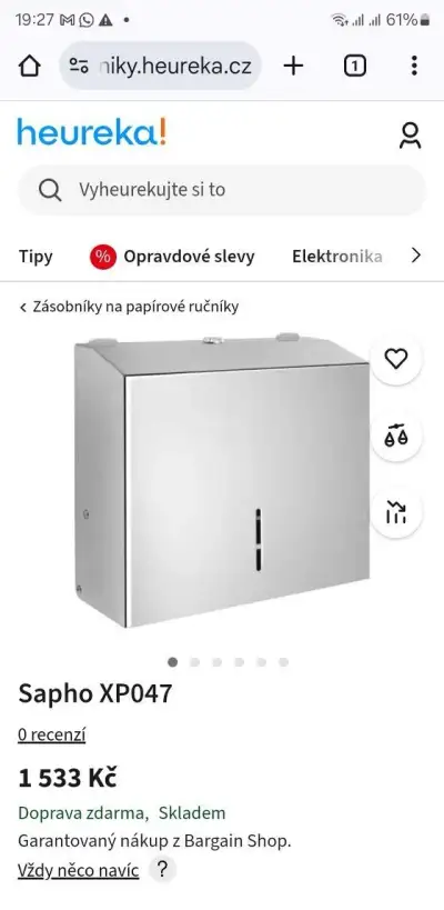 Sapho xp047 na rucniky nove 9ks cena za kus