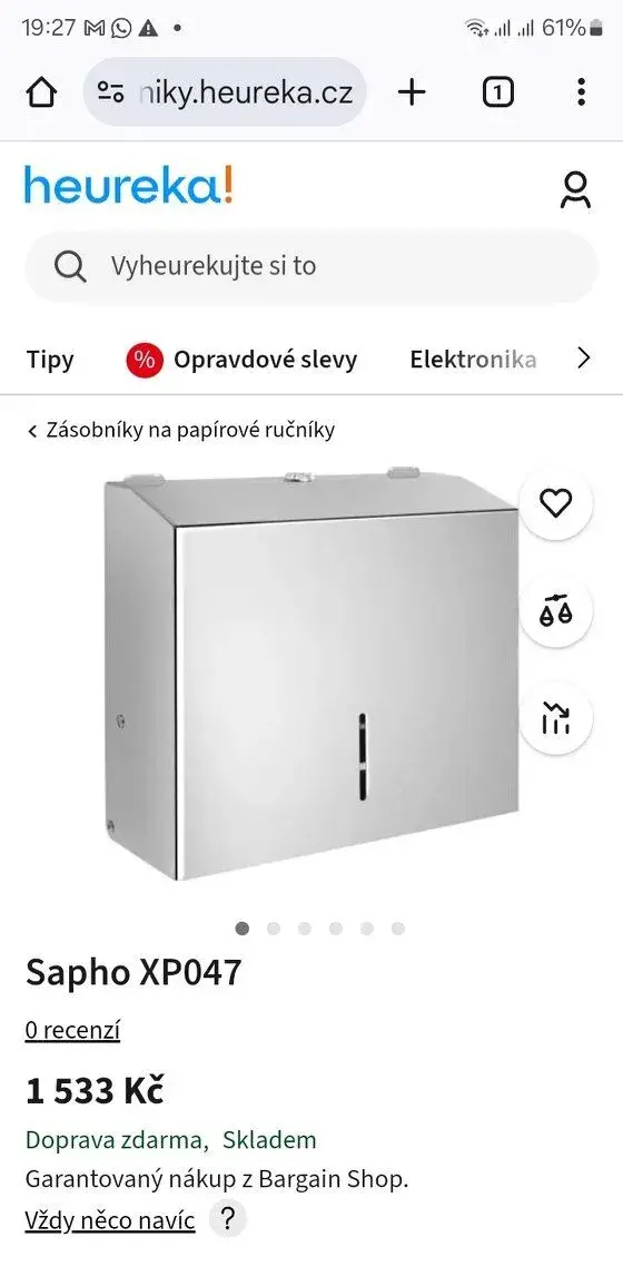 Sapho xp047 na rucniky nove 9ks cena za kus