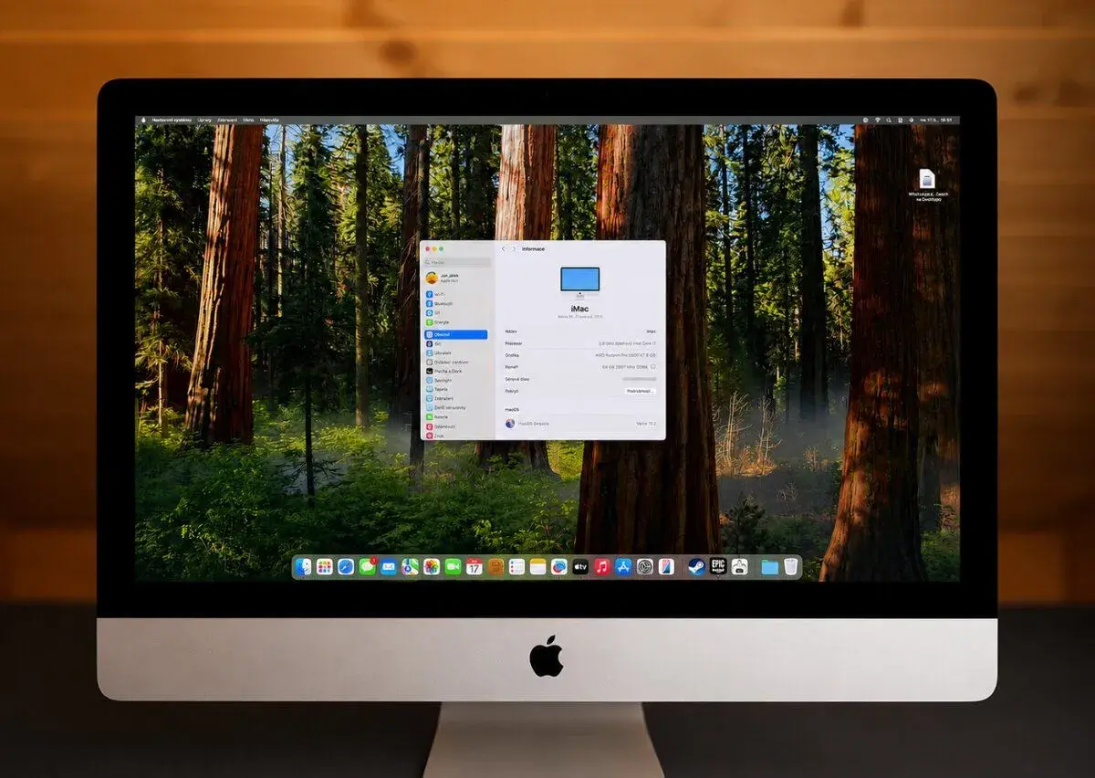Apple iMac 27" 5K 2020 – i7/64 GB/Radeon 5500 XT/512GB SSD