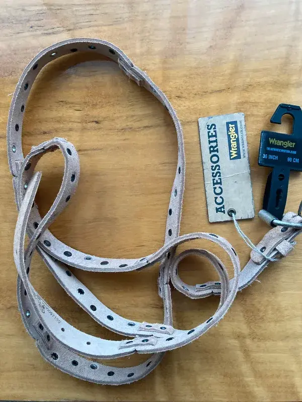 Kožený pásek Wrangler 90 cm unisex