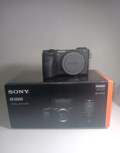 Digitální fotoaparát sony a6600