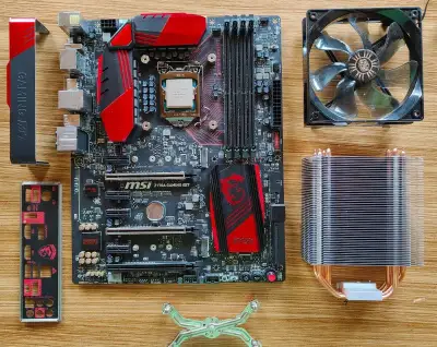 MSI Z170A Gaming M7 + i7-6700K + chladič