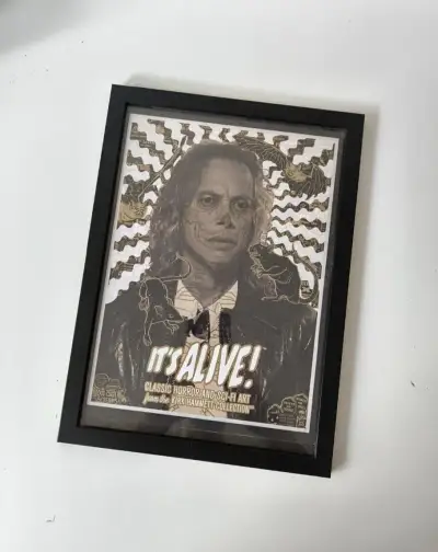 Originál Kirk Hammett It's ALIVE plakát