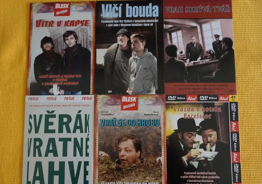 Na výběr z 800 DVD české i zahraniční filmy, pohádky NOVÉ 8